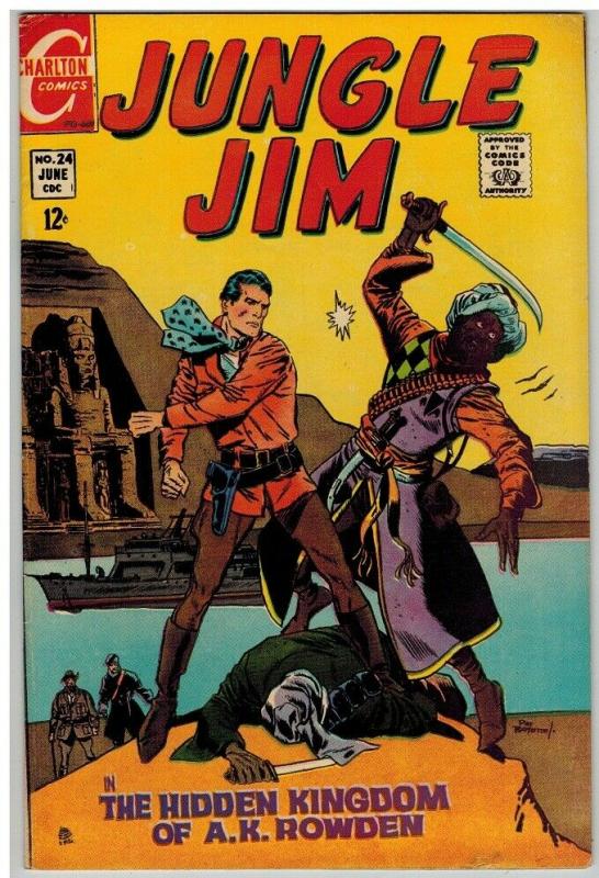 JUNGLE JIM (1969-1970 CH) 24 FINE June 1969 COMICS BOOK 