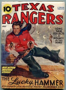 Texas Rangers--July 1946--Pulp Magazine--Thrilling--FN