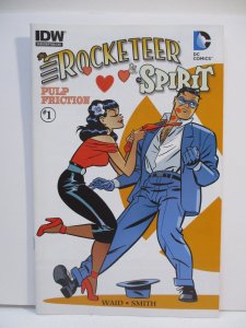 The Rocketeer/The Spirit: Pulp Friction #1 Subscription Cover (2013)