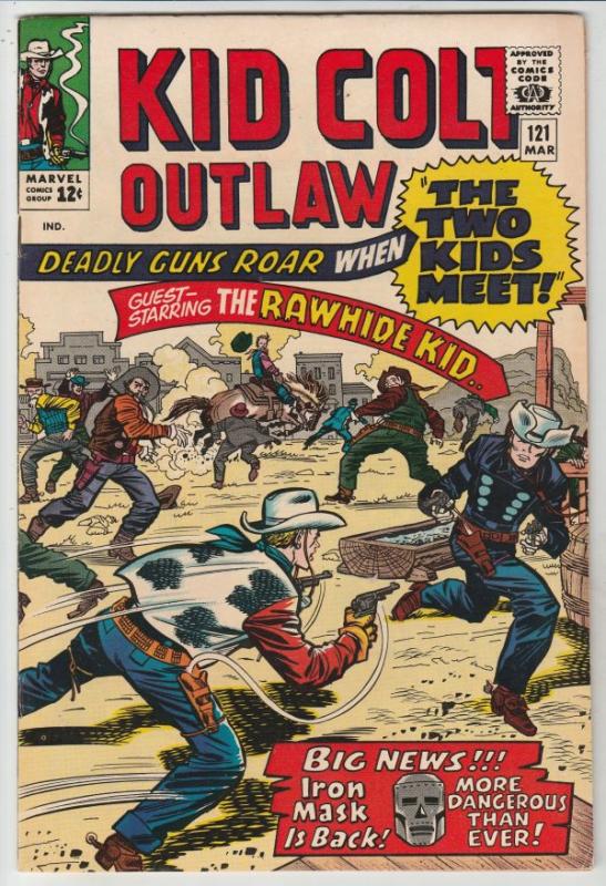 Kid Colt Outlaw #121 (Mar-65) NM- High-Grade Kid Colt