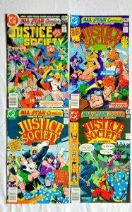 All-Star Comics JSA #70,71,73,74 COMBO LOT Price 1978 VF/NM