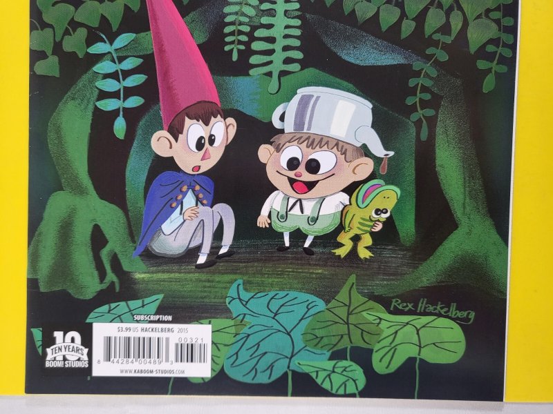 Over the Garden Wall #3 Subscription Rex Hackleberg Variant 2015 Boom Studios