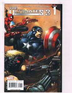 The Ultimates 3 # 1 NM 1st Print Marvel Comic Book Iron Man Hulk Thor Vision S58