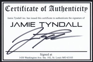 Dynamite Comics The Invincible Red Sonja #4 Wrap Signed Tyndall with COA NM