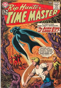 Rip Hunter Time Master #9 - The Alien King Of 1,000 BC - (Grade 3.5) 1962 