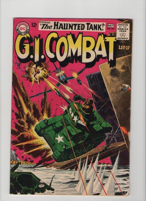 G.I. Combat #99 - Greytone Cover - 1963 (Grade 4.0) WH