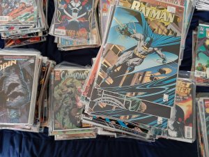 400+ comics(Batman, Robin,  various 2099, Steel, Star Trek, Gen X, Nightwing)