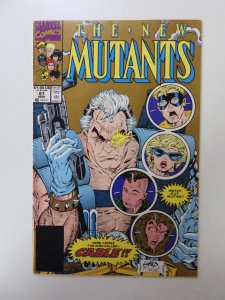 The New Mutants #87 Second Print (1990) 1st Cable VF condition