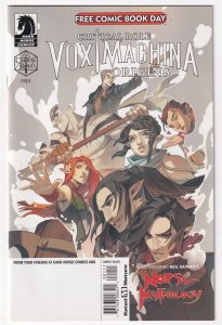 Critical Role Vox Machina Origins Free Comic Book Day FCBD 2020 Dark Horse