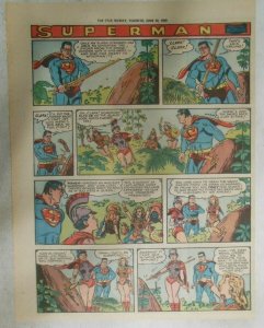 bvSuperman Sunday Page #1025 by Wayne Boring from 6/21/1959 Tabloid Page Size