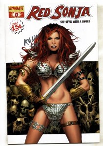 RED SONJA #0--2005--SIGNED--Michael Avon Oeming--comic book