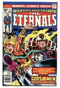 THE ETERNALS #6 Marvel Jack Kirby comic book 1976- NM-