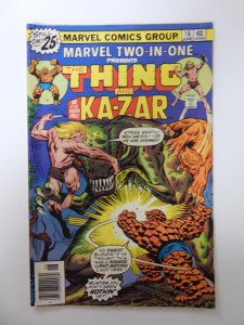 Marvel Two-in-One #16 (1976) VG/FN condition