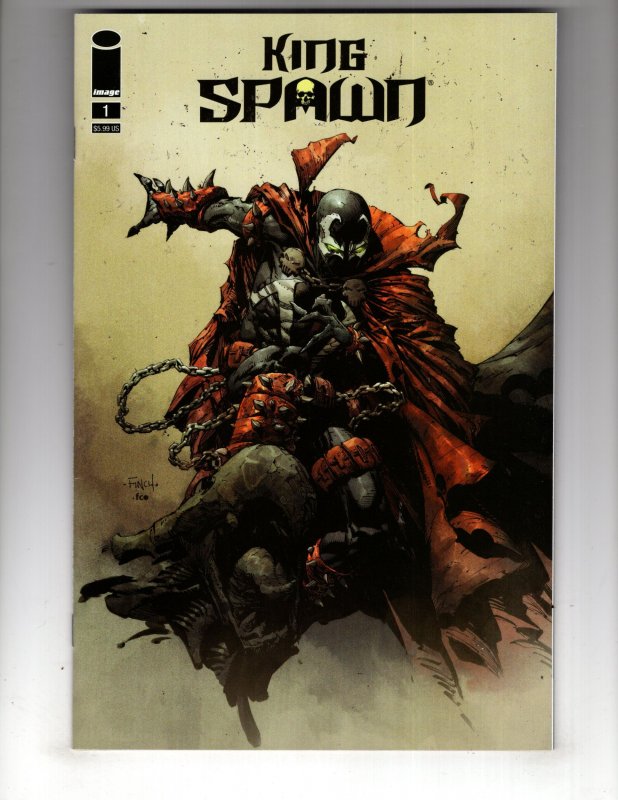 King Spawn #1 (2021) David Finch Variant Cover  / EC#10