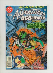 Adventures In The DC Universe #5 - Martian Manhunter - (Grade 9.0) 1997