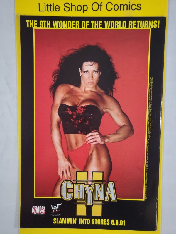 The Rock #1 Previews Exclusive PX Photo Variant 2001 Chaos Comics