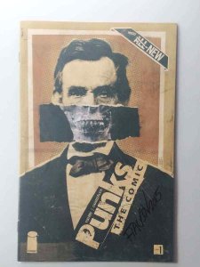 Punks the Comic #1 NM- Signed by Fialkov 2015 C17A