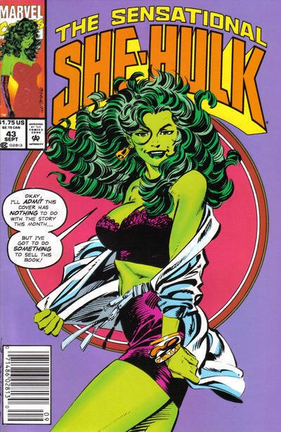 Sensational She-Hulk, The #43 (Newsstand) VG; Marvel | low grade - John Byrne - 