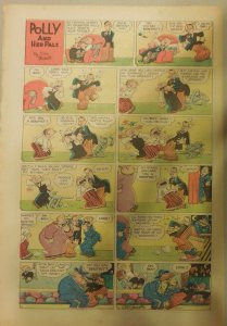 Polly and Her Pals Sunday by Cliff Sterrett from 11/5/1944 Tabloid Size !