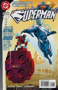 SUPERMAN (1987 DC) #125 CVR A RON FRENZ