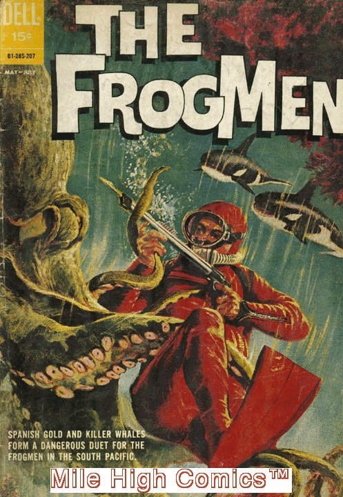 FROGMEN, THE (1962 Series) #2 Good Comics Book 