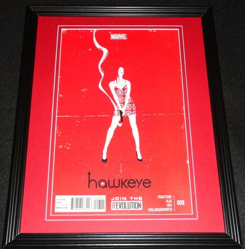 Hawkeye #008 Marvel Framed Cover Photo Poster 11x14 Official Repro