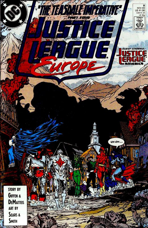 Justice League Europe #8 (1989)