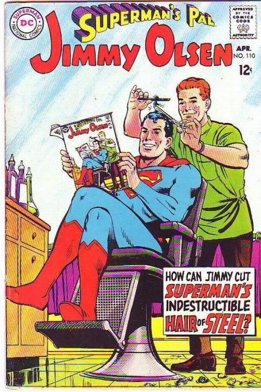 Superman's Pal Jimmy Olsen #110 (Apr-68) FN- Mid-Grade Jimmy Olsen