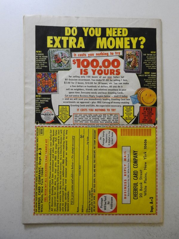 Fantastic Four #121 (1972) GD Condition moisture damage