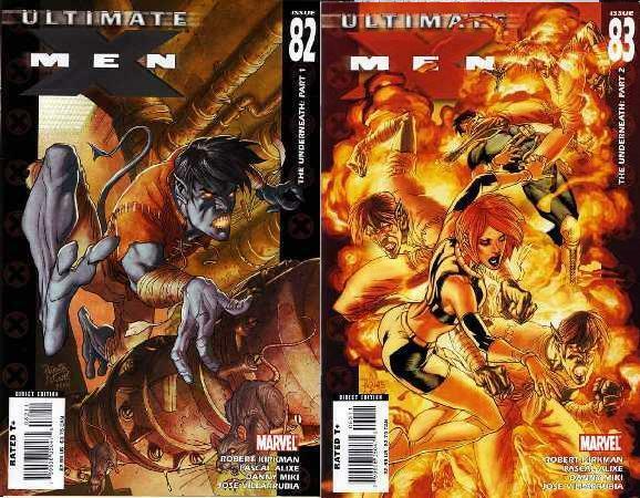 ULTIMATE X MEN (2001-2009) 82-83 The Underneath