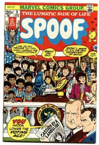 SPOOF #3 1973 MARVEL-MAD COMICS IMITATOR-RICHARD NIXON-SPIRO T AGNEW 