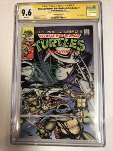 TMNT Teenage Mutant Ninja Turtles Adventure (1989) # 1 (CGC 9.6 Remark ) CPV