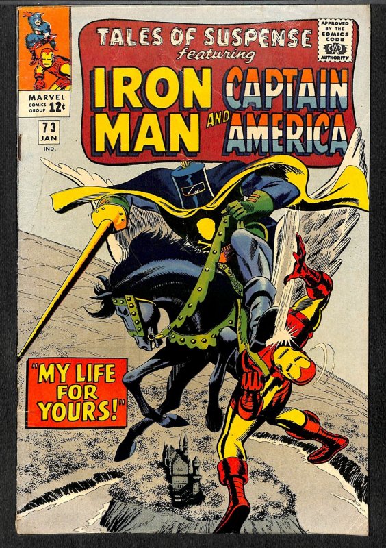 Tales Of Suspense #73 VG- 3.5 Iron Man