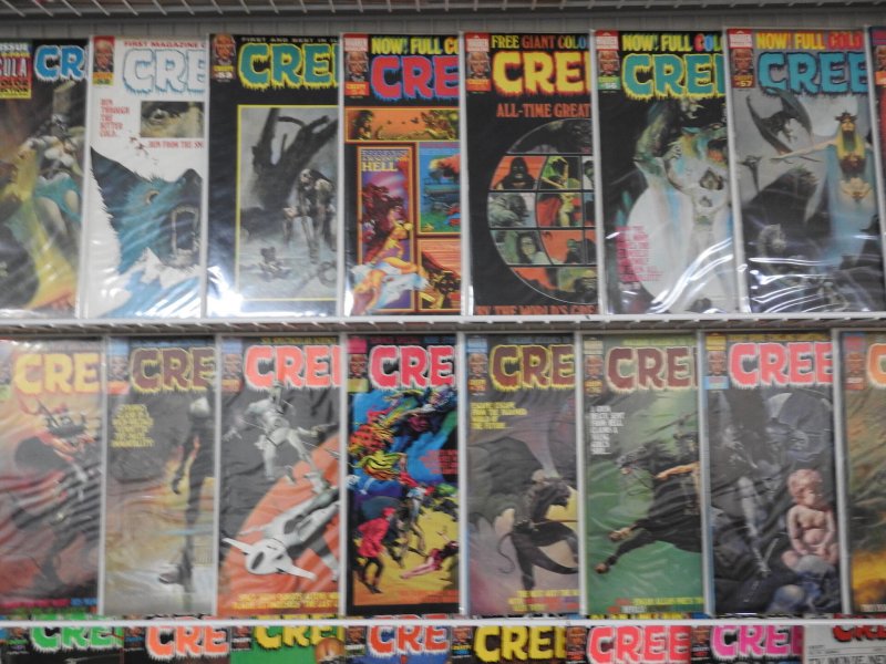 Creepy #1-146 and '68-'72 Annuals Complete Set! Beautiful Fine/VF A...