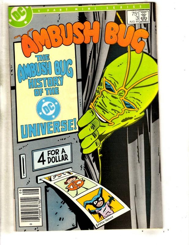 Lot Of 5 Son Of Ambush Bug DC Comic Books # 1 2 2 3 4 Mini Series JG7