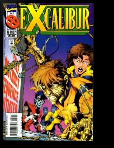 10 Excalibur Deluxe Marvel Comics # 85 86 87 88 90 91 92 94 95 97 98 99 JF26 