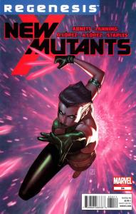 New Mutants (3rd Series) #34 VF ; Marvel | Regenesis Abnett Lanning