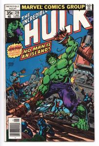 Incredible Hulk #219 - SHIELD / Captain Barracuda (Marvel, 1978) - VF+