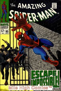 SPIDER-MAN  (1963 Series) (AMAZING SPIDER-MAN)  #65 Very Fine Comics Book