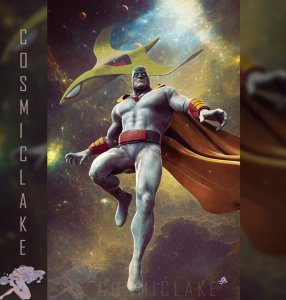 SPACE GHOST #1 BJORN BARENDS 1:15 INCENTIVE RATIO VIRGIN VARIANT PREORDER 5/1 ☪