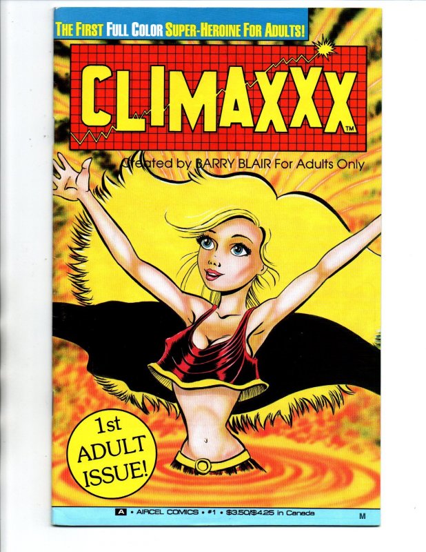 Climaxxx #1 2 3 & 4 Set - superheroine parody - Aircel - VF