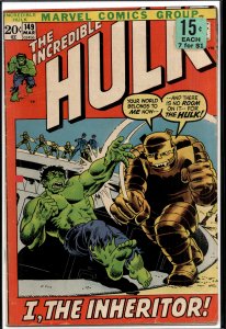 The Incredible Hulk #149 (1972) Hulk [Key Issue]