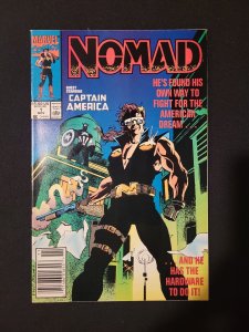 Nomad #1   Guest Star Captain America Nov 1990 Marvel Comics 