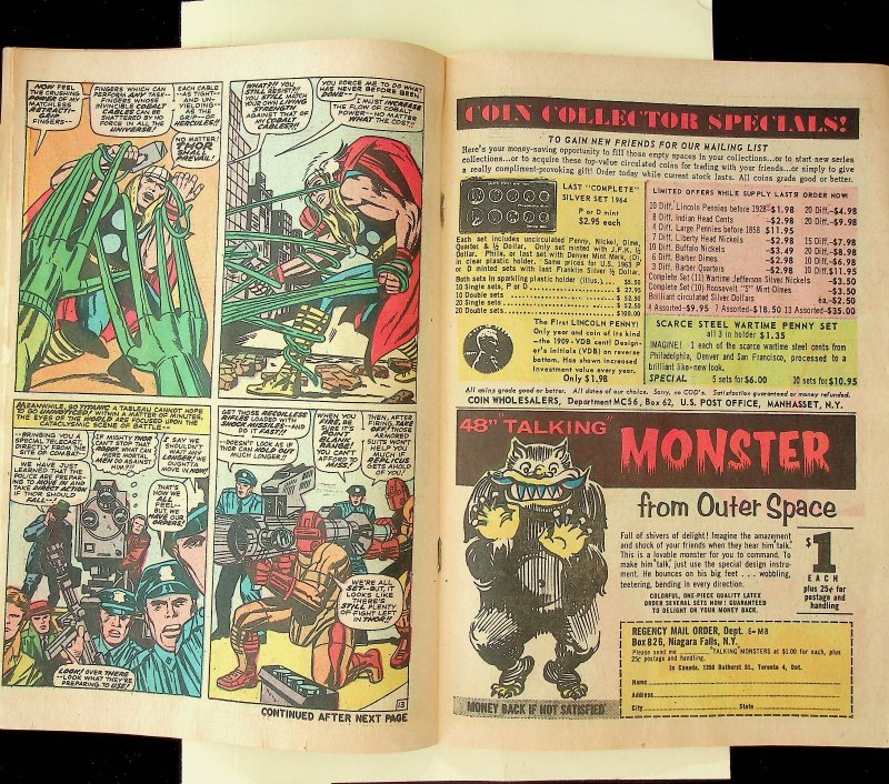 Thor #141 (Jun 1967, Marvel) - Good+