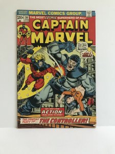 Captain Marvel #30 - Iron Man Controller App.