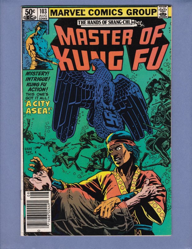 Master of Kung Fu #103 FN Marvel 1981