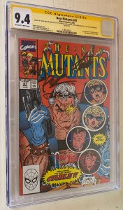The New Mutants #87 (1990) CGC 9.4 Signature Series Stan Lee, Todd McFarlane!