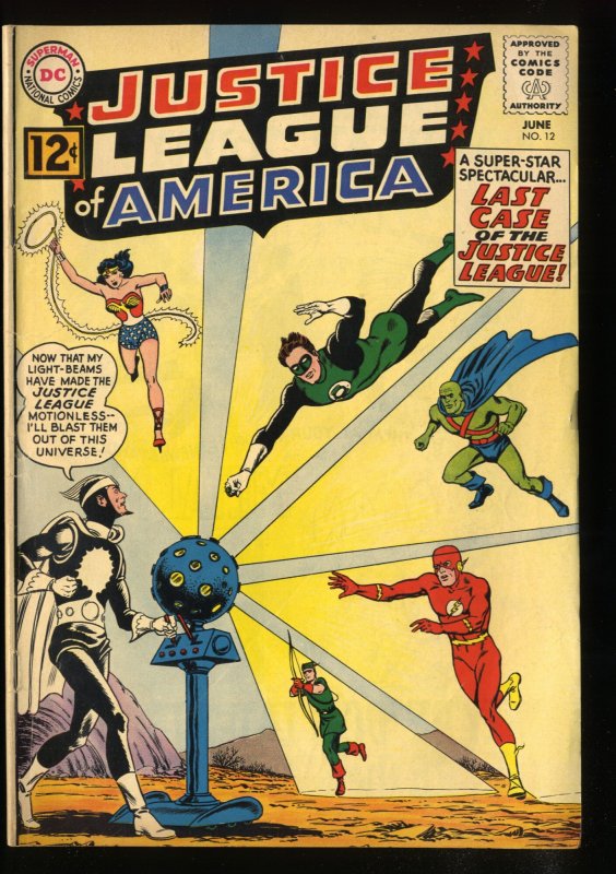 Justice League Of America #12 VG+ 4.5 1st Dr. Light!