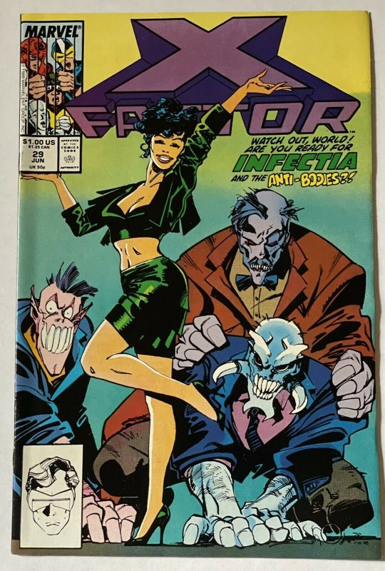 X-Factor Vol.1  #29 (1986 Marvel) 1st App. Infectia 