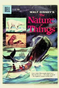 Four Color #842 - Walt Disney's The Nature of Things (1957, Dell) - Very Good-